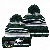 Philadelphia Eagles Team Logo Knit Hat YD (19),baseball caps,new era cap wholesale,wholesale hats